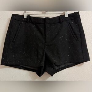 Gap Wool-Blend Speckled Shorts